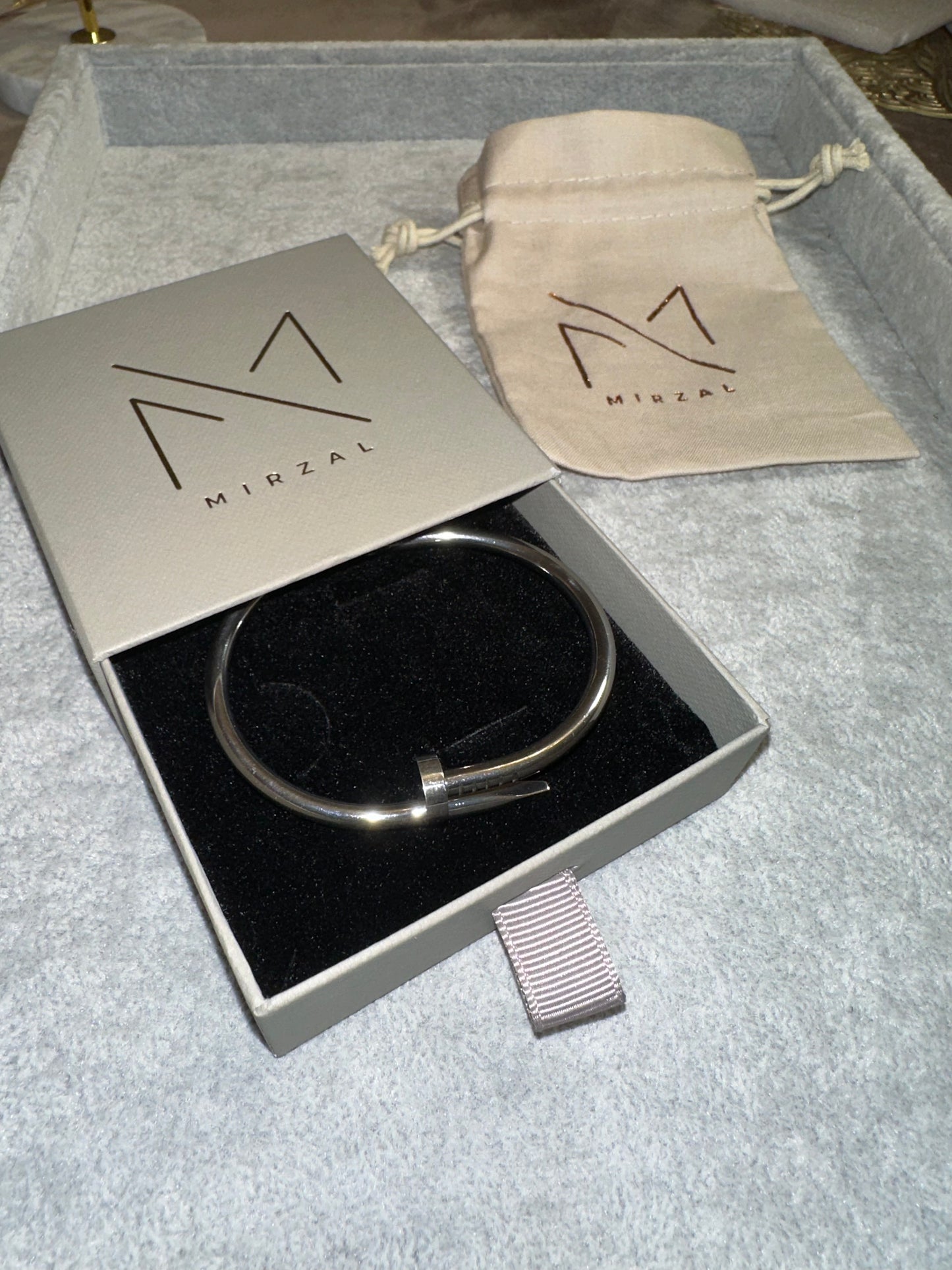 Mirzal Jewel Nail Bangle