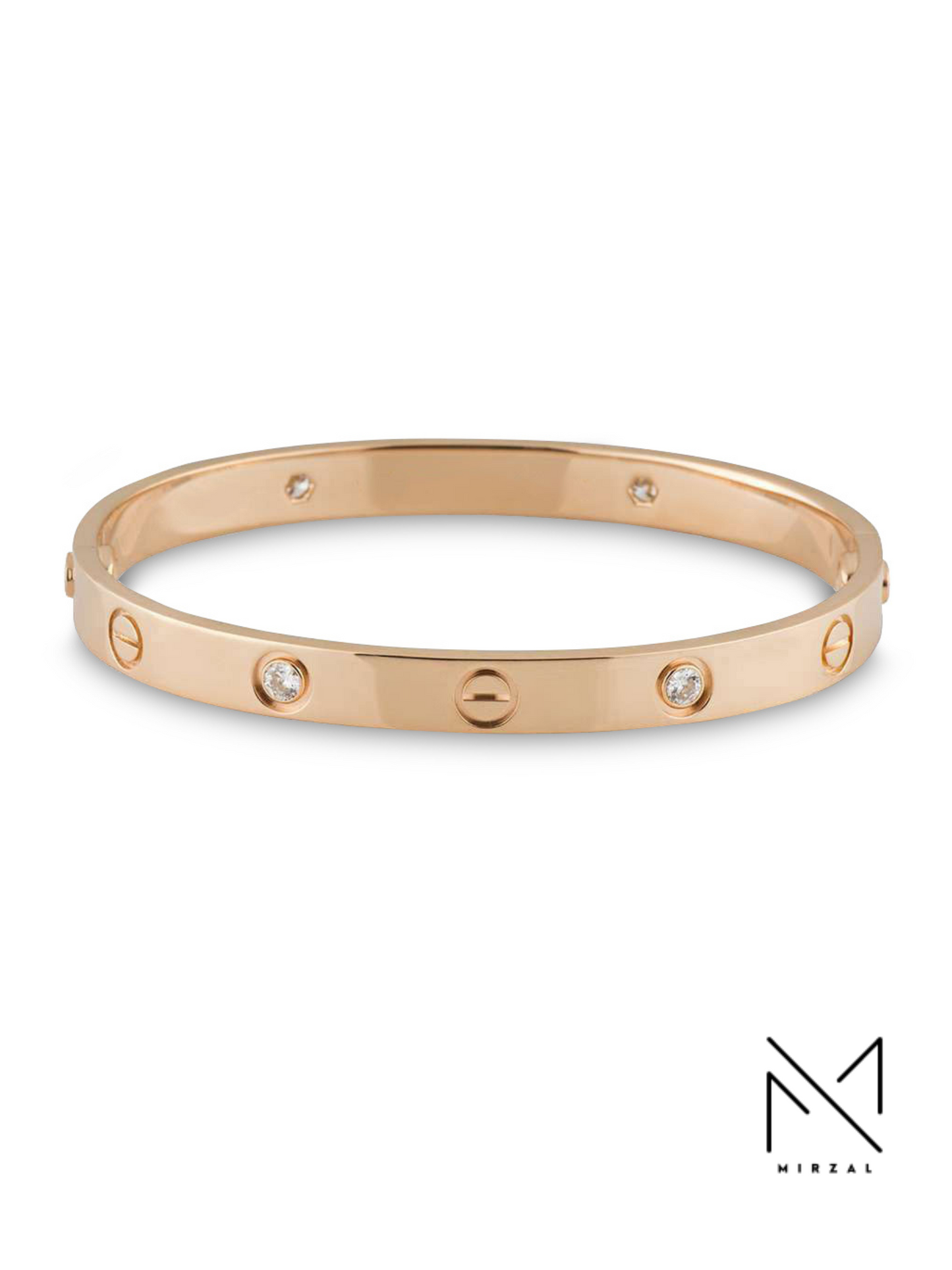 Mirzal Love Bangle With Opening Tool And Engraving