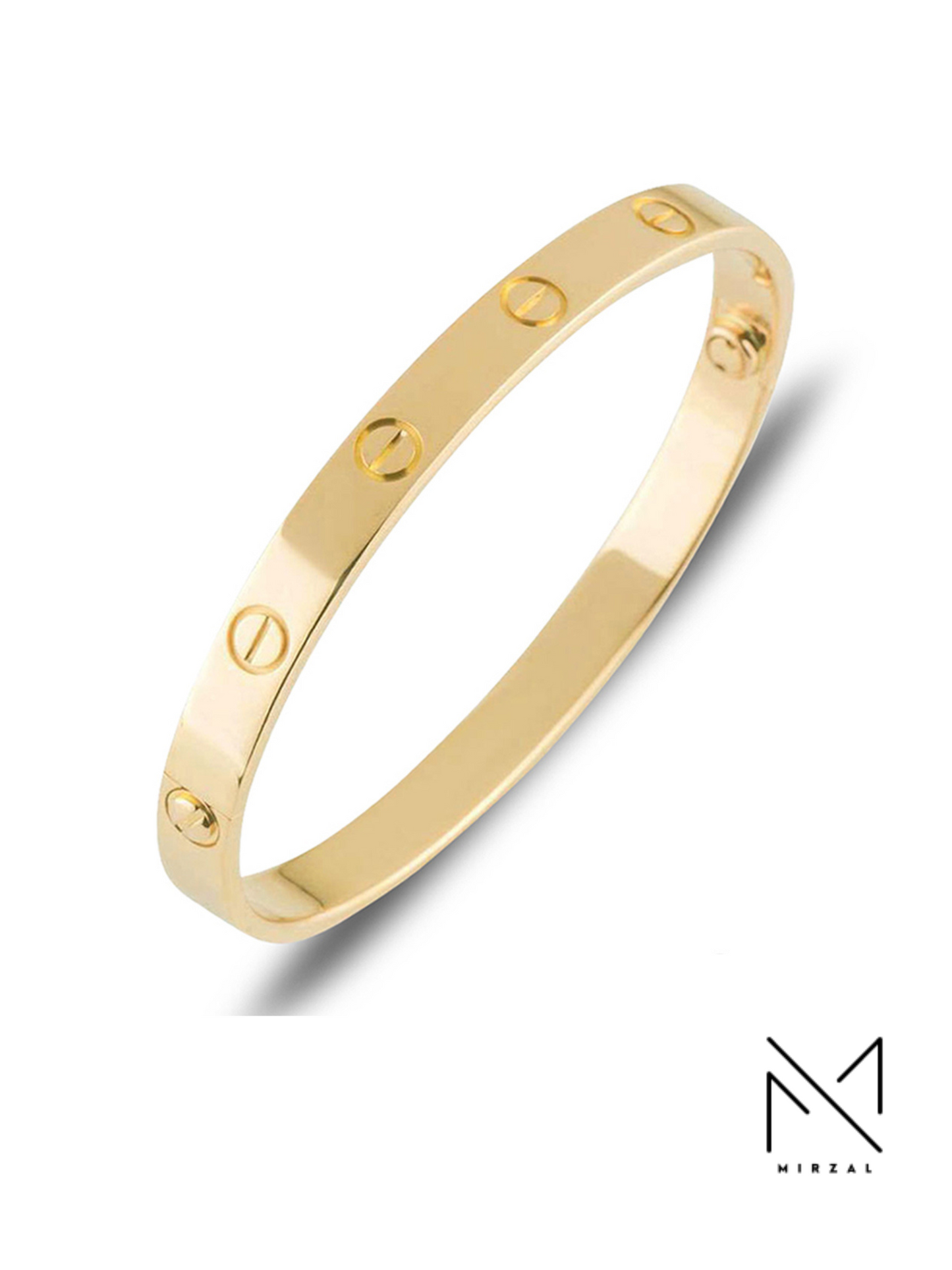 Mirzal Love Bangle With Opening Tool And Engraving