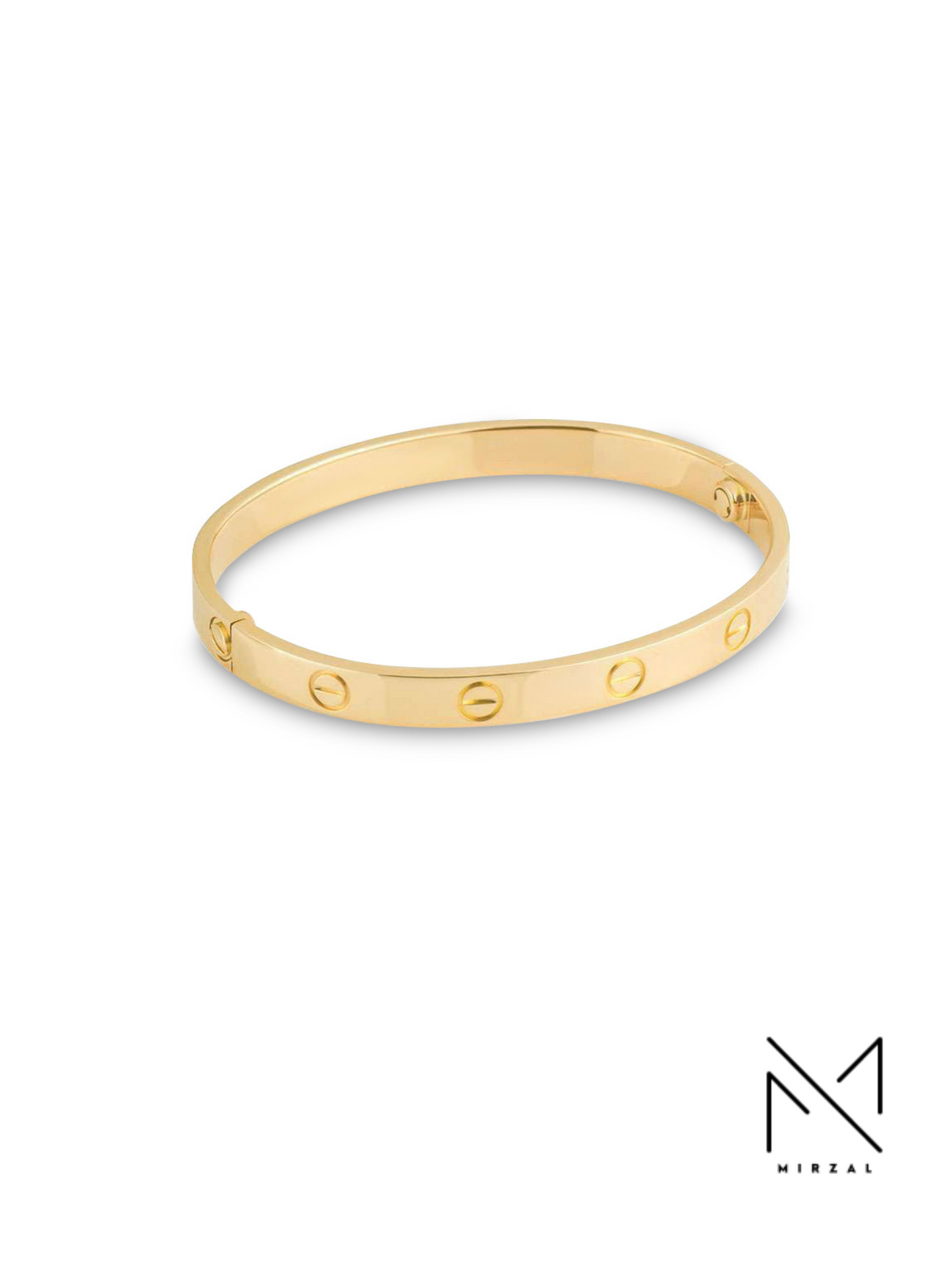 Mirzal Love Bangle With Opening Tool And Engraving