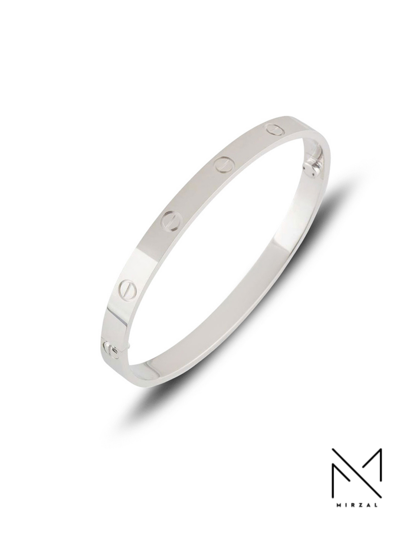 Mirzal Love Bangle With Opening Tool And Engraving