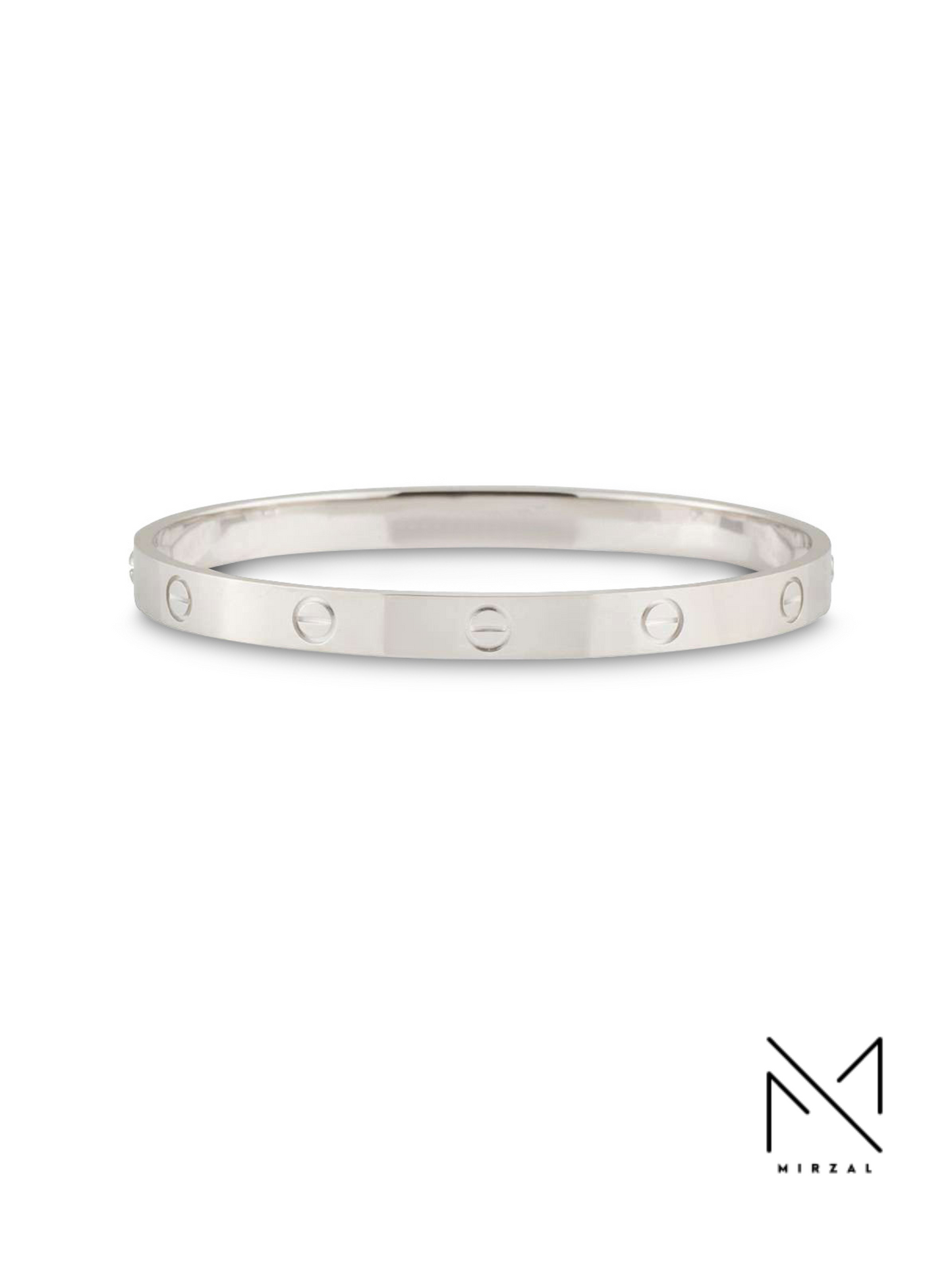 Mirzal Love Bangle With Opening Tool And Engraving