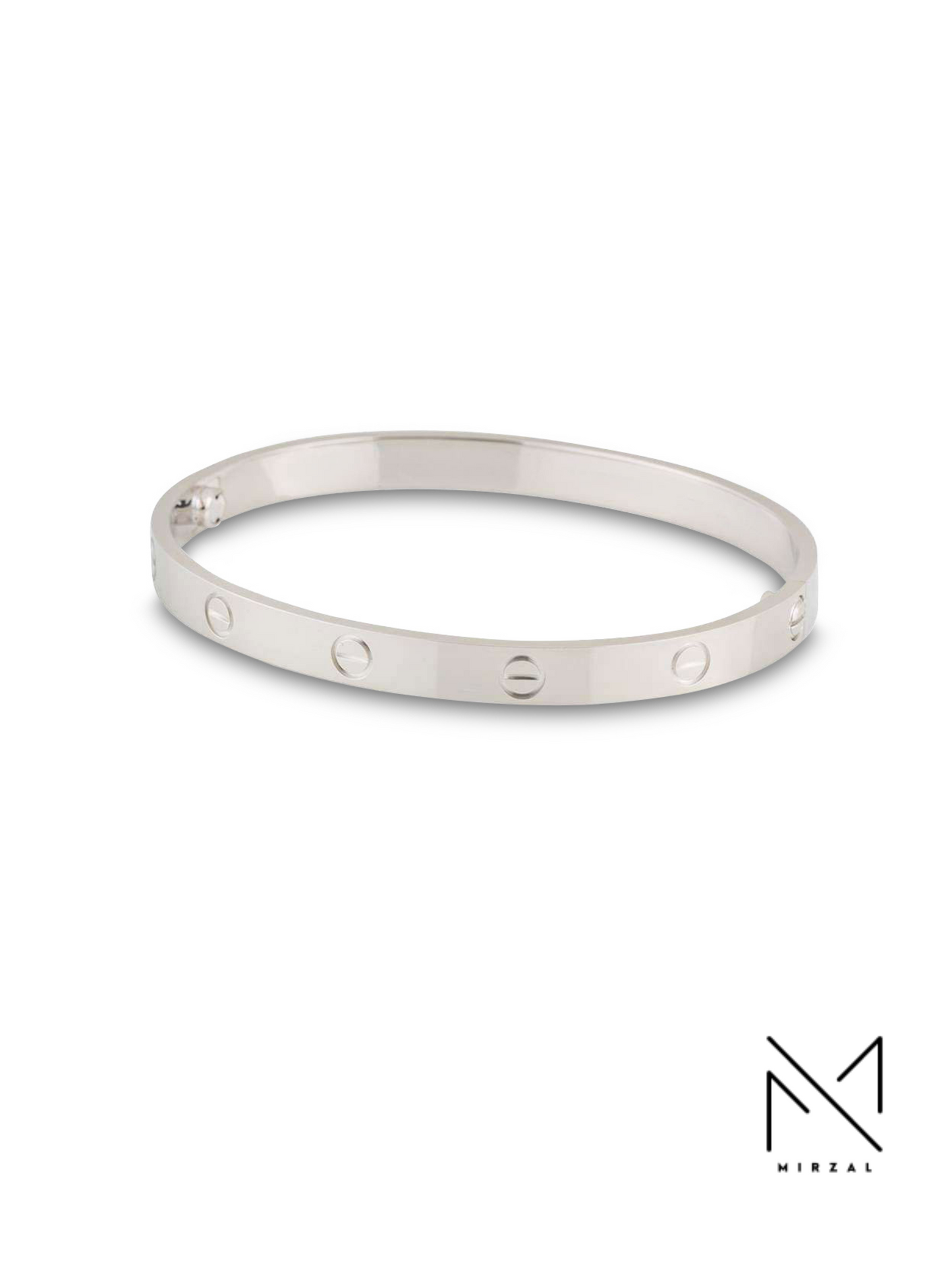 Mirzal Love Bangle With Opening Tool And Engraving