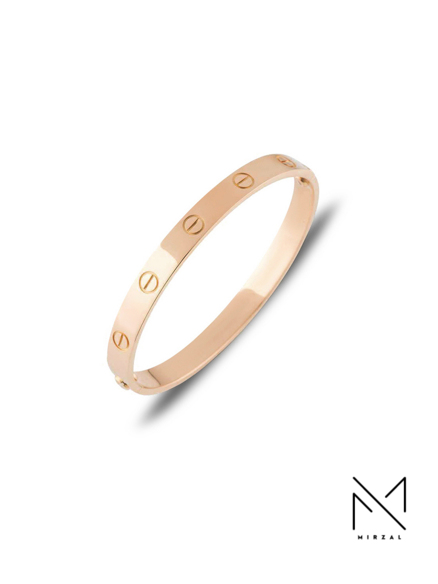 Mirzal Love Bangle With Opening Tool And Engraving